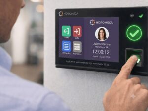 l'empreinte au service du logiciel de pointage planning des horaires, système de pointage et de contrôle d'accès